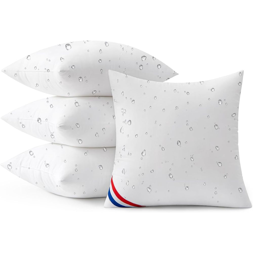 Pillow Insert 18X18 - Outdoor Pillows Pack of 4 18x18