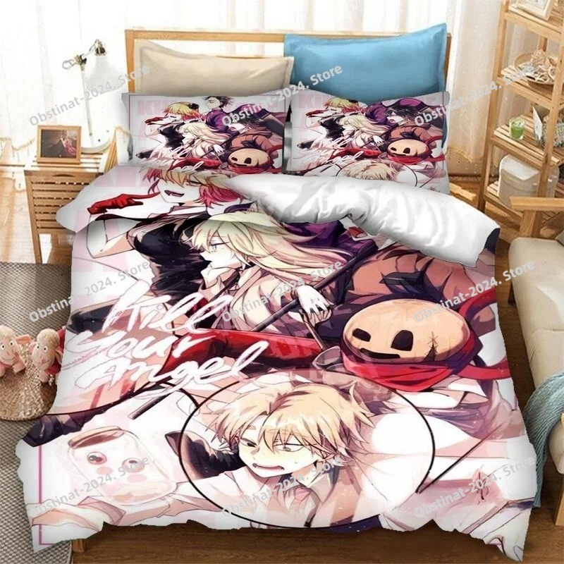 Home Textiles Bedding - 3D Printed Anime Angels of Death