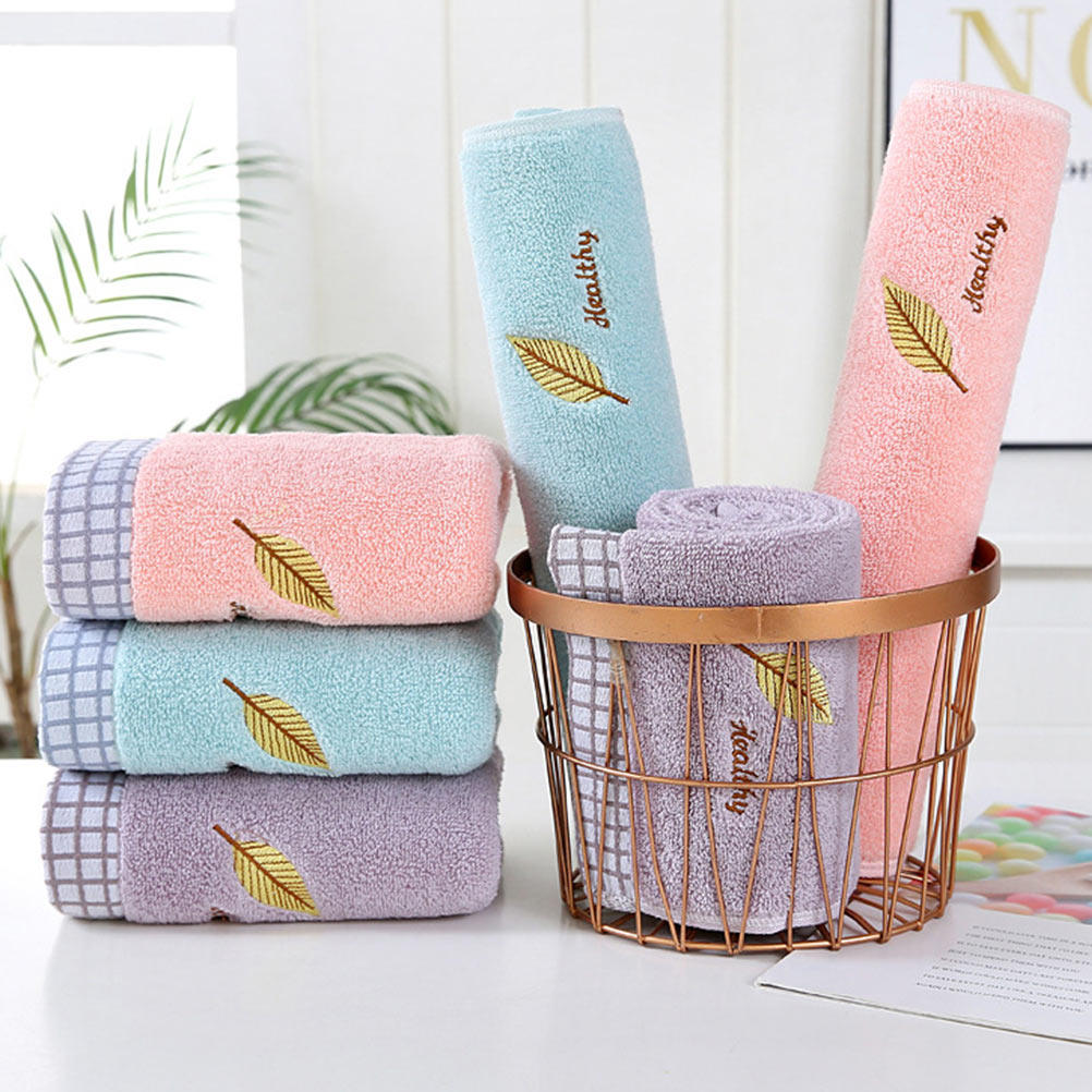 Home Textiles In Pakistan - Cotton Face Towel Soft Water Absorbent