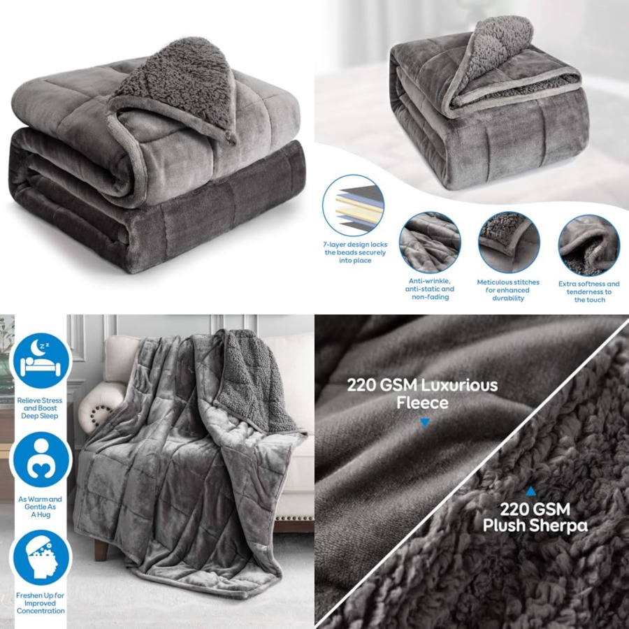 Weighted Blanket 15Lb - Weighted Blanket s Queen Size Inch,