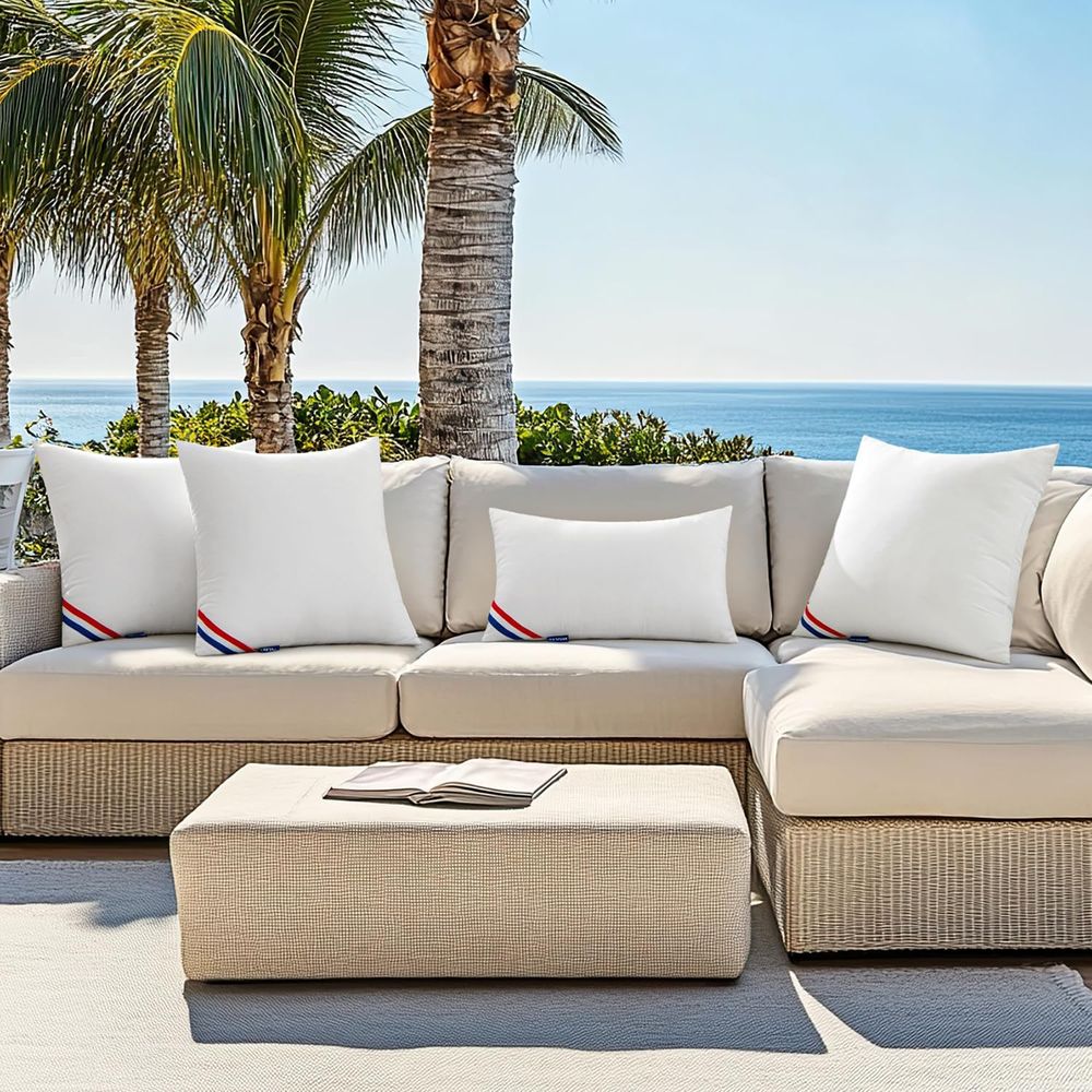 Outdoor Pillows Pack of 4 18x1 - Pillow Insert 18X18 ulasan dan harga