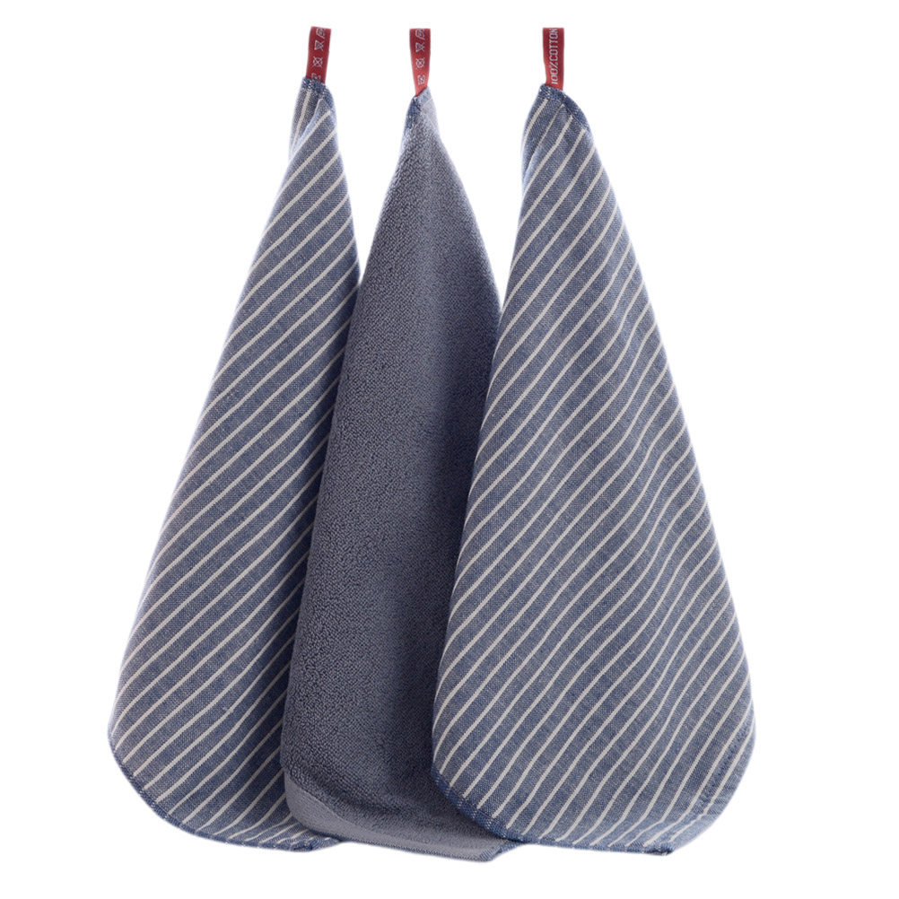 3Pcs Striped Towels Heavy Duty - Home Textiles In Pakistan ulasan dan harga
