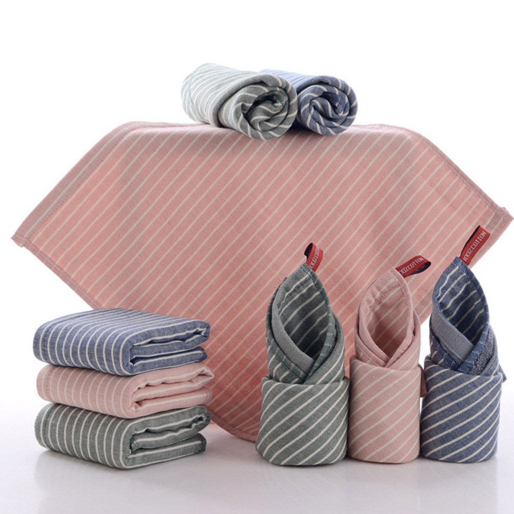 3Pcs Striped Towels Heavy Duty - Home Textiles In Pakistan ulasan dan harga