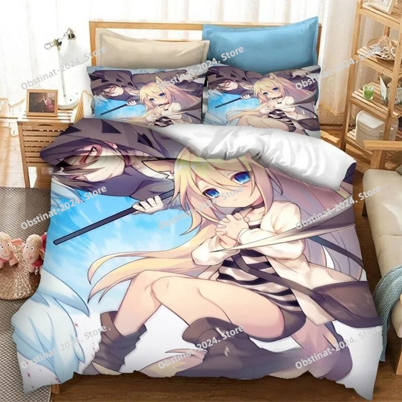 3D Printed Anime Angels of Dea - Home Textiles Bedding ulasan dan harga