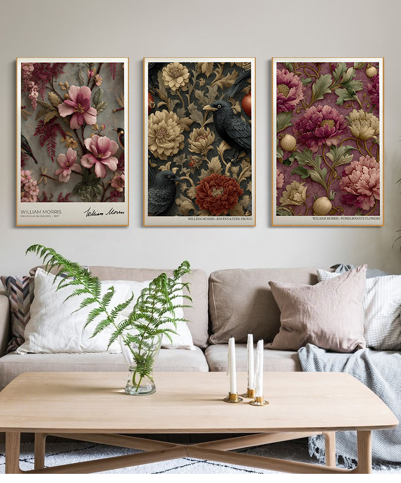 William Morris London Textile  - Home Textiles Exhibition ulasan dan harga