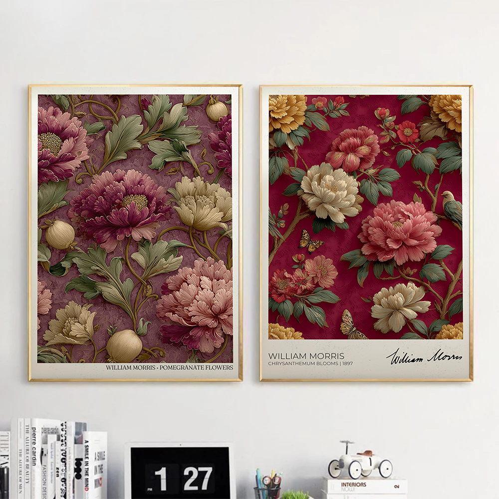 William Morris London Textile  - Home Textiles Exhibition ulasan dan harga