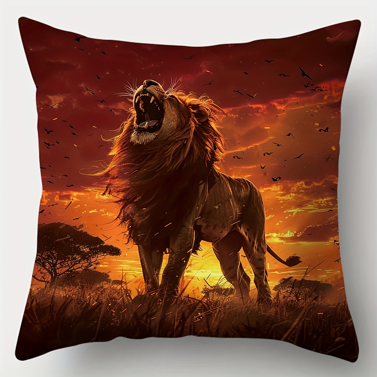 Pillow Covers Set of 4 African - Pillow Insert 18X18 ulasan dan harga