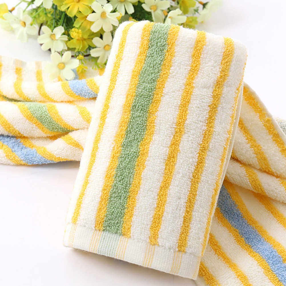 4Pcs Striped Cotton Hand Towel - Home Textiles In Pakistan ulasan dan harga