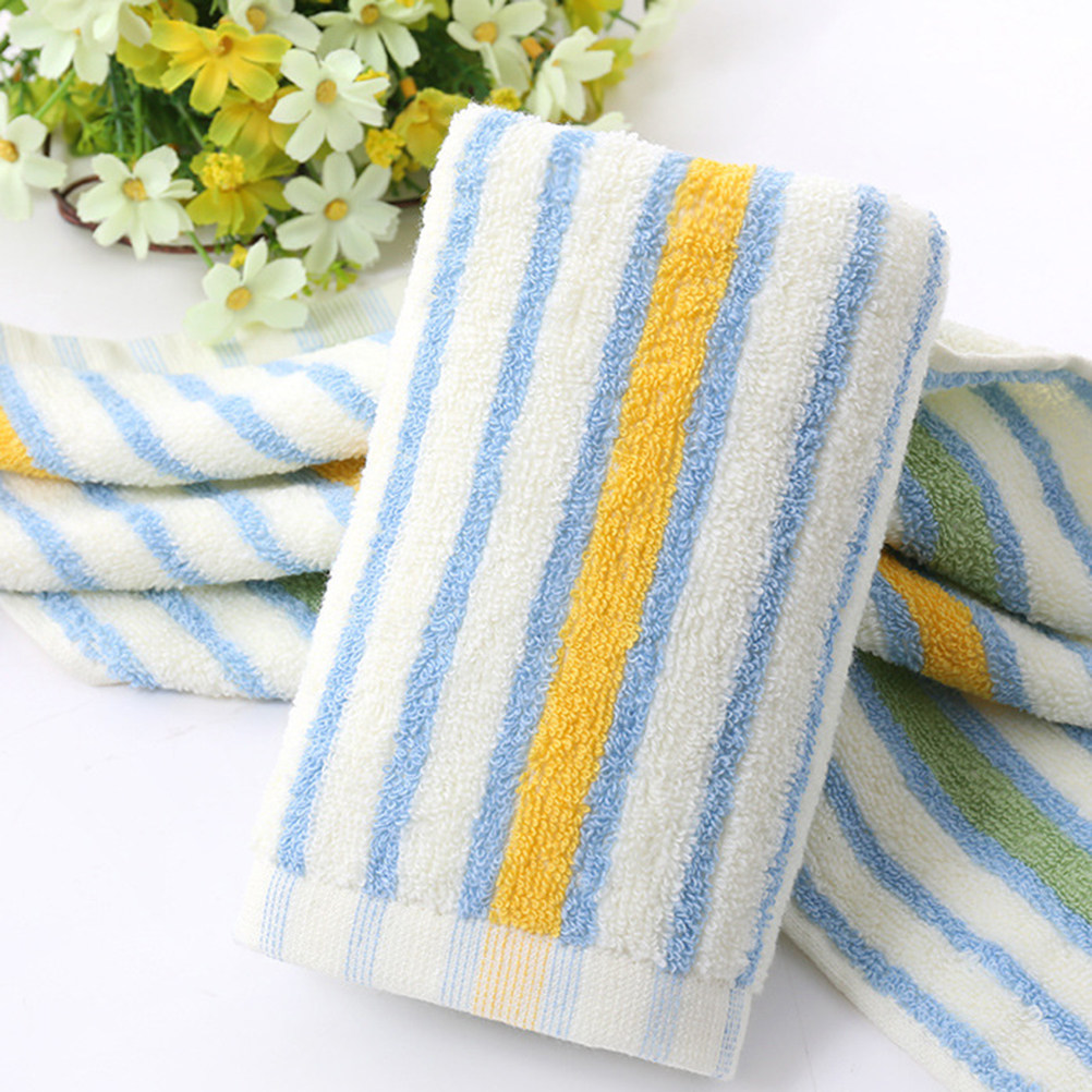 4Pcs Striped Cotton Hand Towel - Home Textiles In Pakistan ulasan dan harga