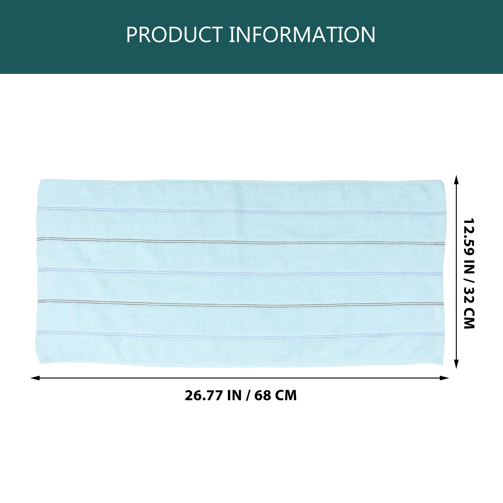 4Pcs Striped Cotton Hand Towel - Home Textiles In Pakistan ulasan dan harga