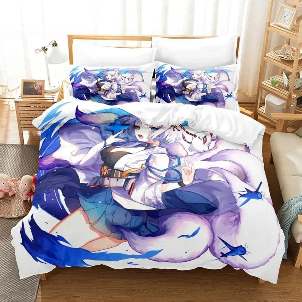 3D Print Anime - Azur Lane Bed - Home Textiles Bedding ulasan dan harga