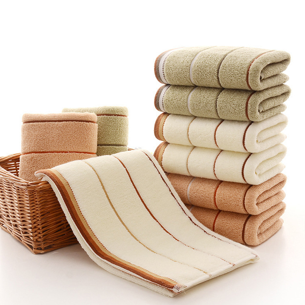 3Pcs Face Towels Cotton Stripe - Home Textiles In Pakistan ulasan dan harga