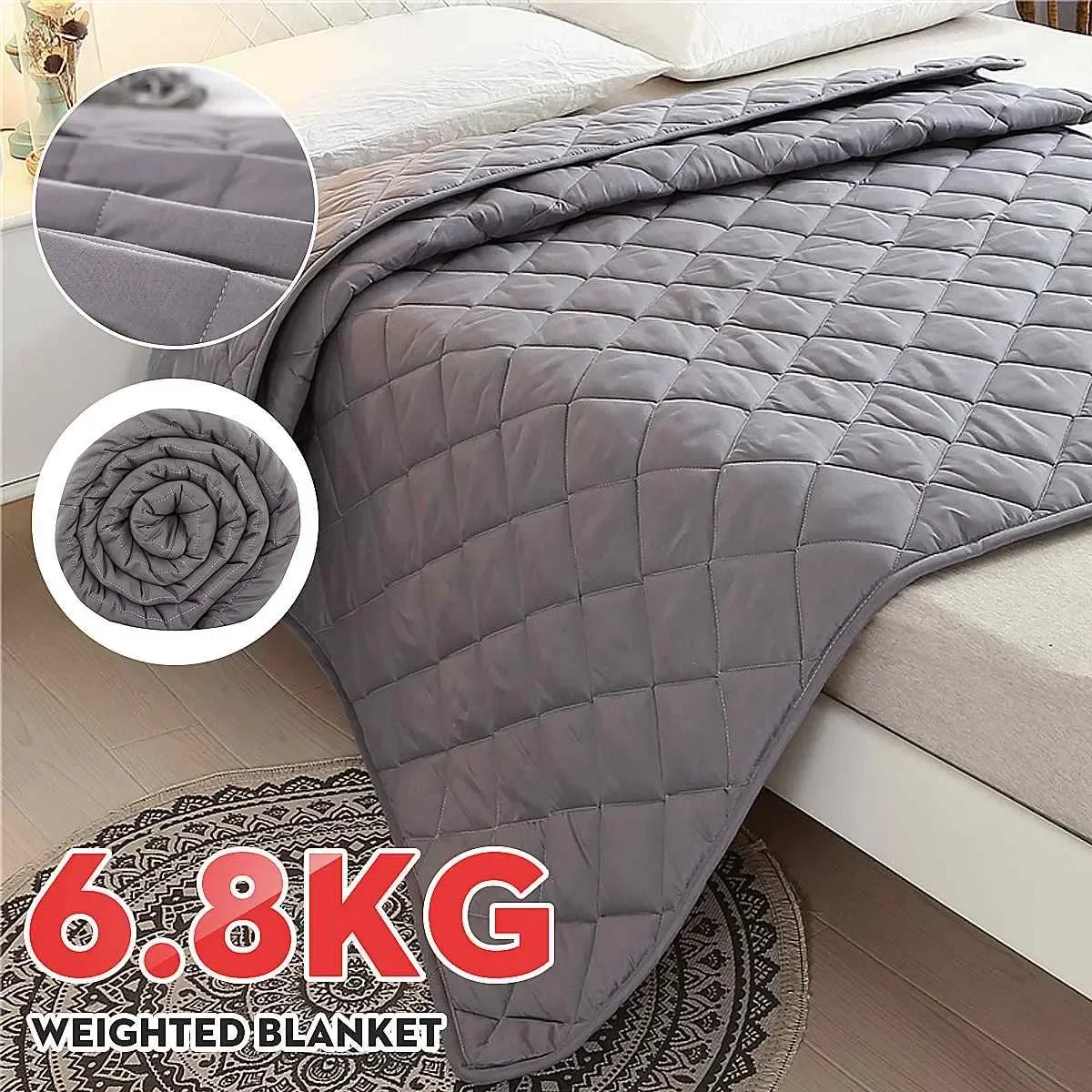 6 Size Weighted Blanket Heavy  - Weighted Blanket 15Lb ulasan dan harga