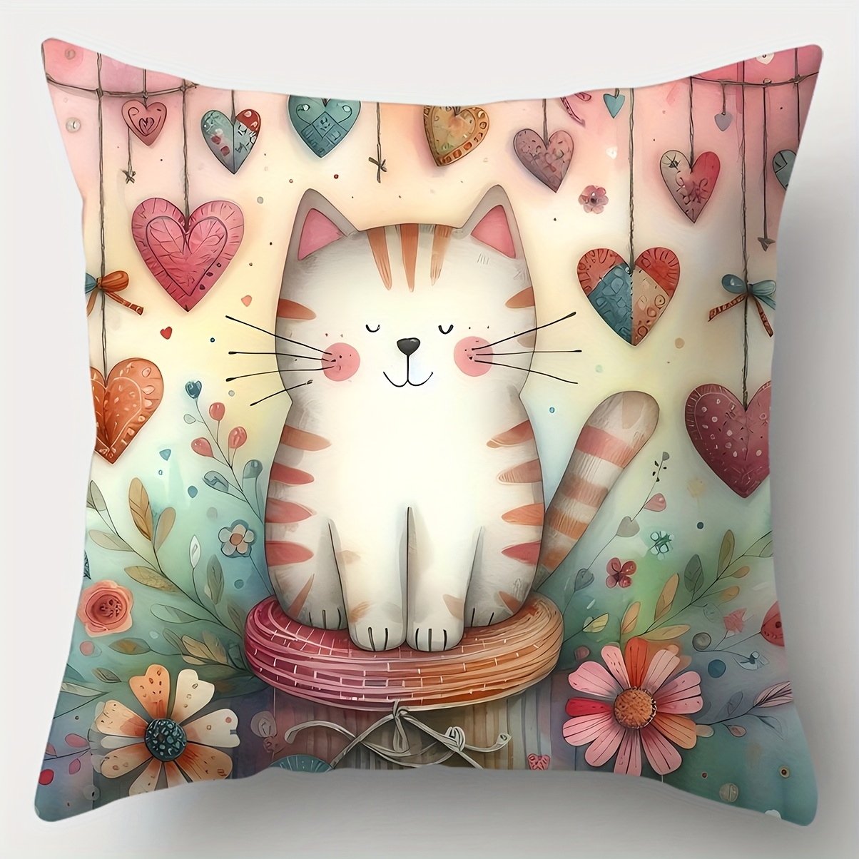 Pillow Covers Set of 1 or 4 Cu - Pillow Insert 18X18 ulasan dan harga