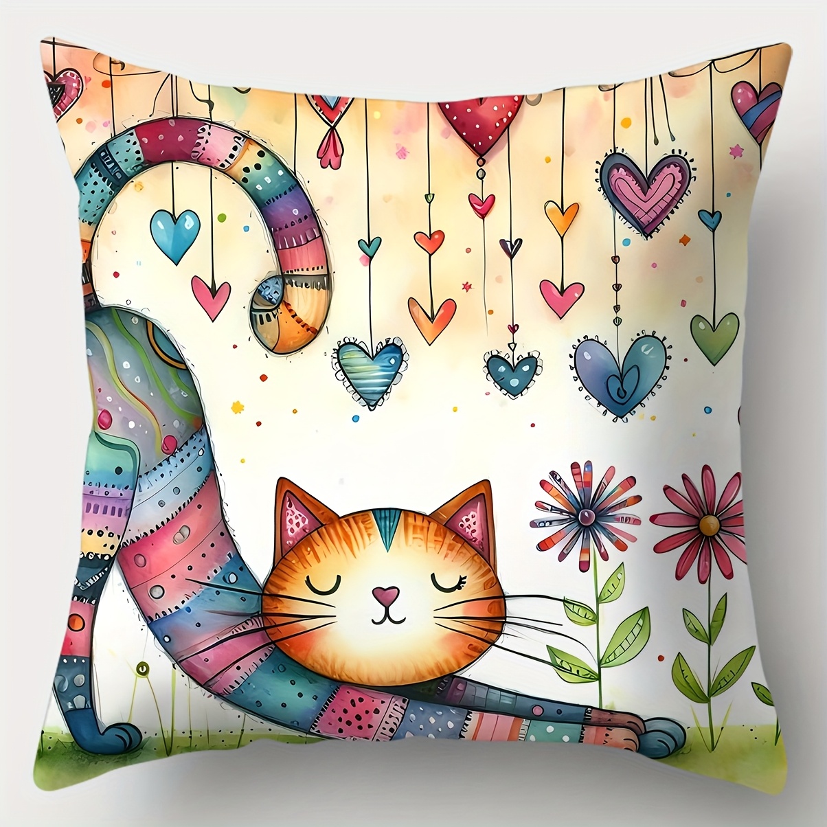Pillow Covers Set of 1 or 4 Cu - Pillow Insert 18X18 ulasan dan harga