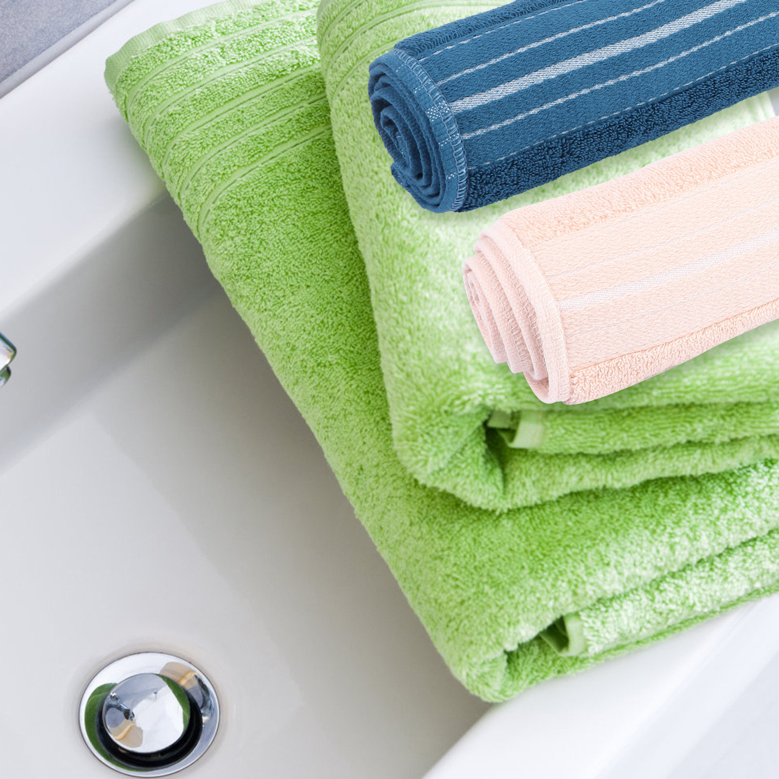 1Pcs Premium Cotton Face Towel - Home Textiles In Pakistan ulasan dan harga