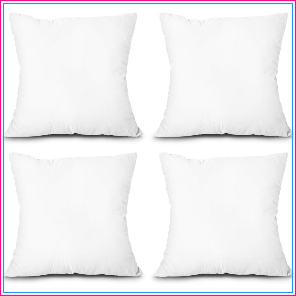 Throw Pillow Inserts Set of 4, - Pillow Insert 18X18 ulasan dan harga