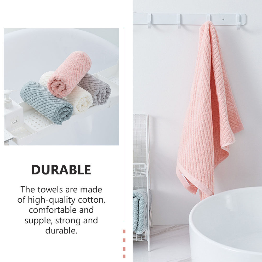 4Pcs High-Quality Cotton Washc - Home Textiles In Pakistan ulasan dan harga