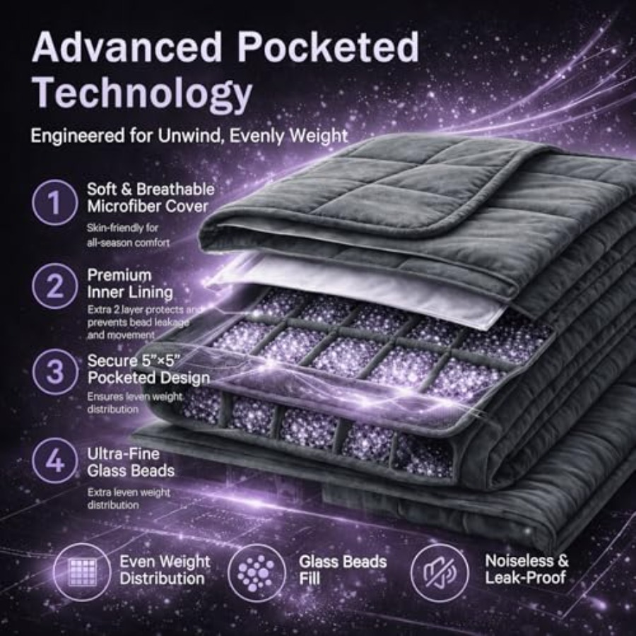 Weighted Blanket for Adults 20 - Weighted Blanket 15Lb ulasan dan harga