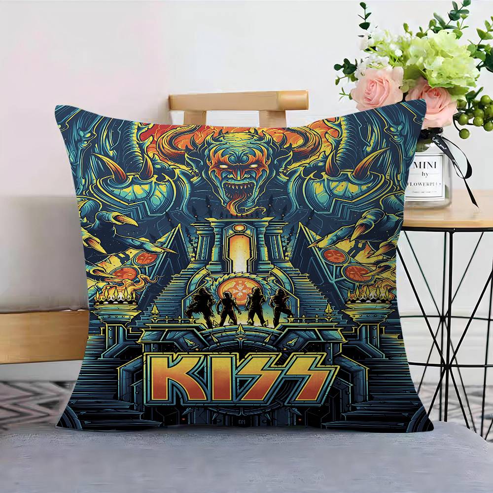 Rock Band Kiss hot Pillowcase  - Hot Home Of Textiles ulasan dan harga