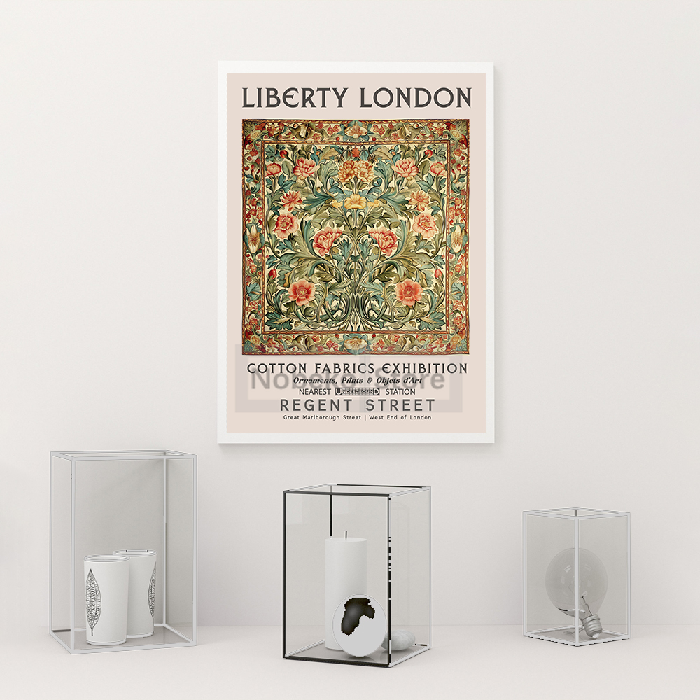 William Morris Exhibition Post - Home Textiles Exhibition ulasan dan harga