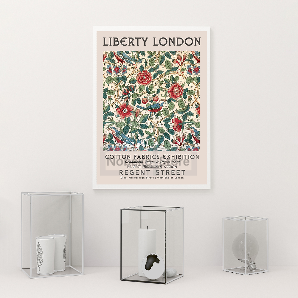 William Morris Exhibition Post - Home Textiles Exhibition ulasan dan harga