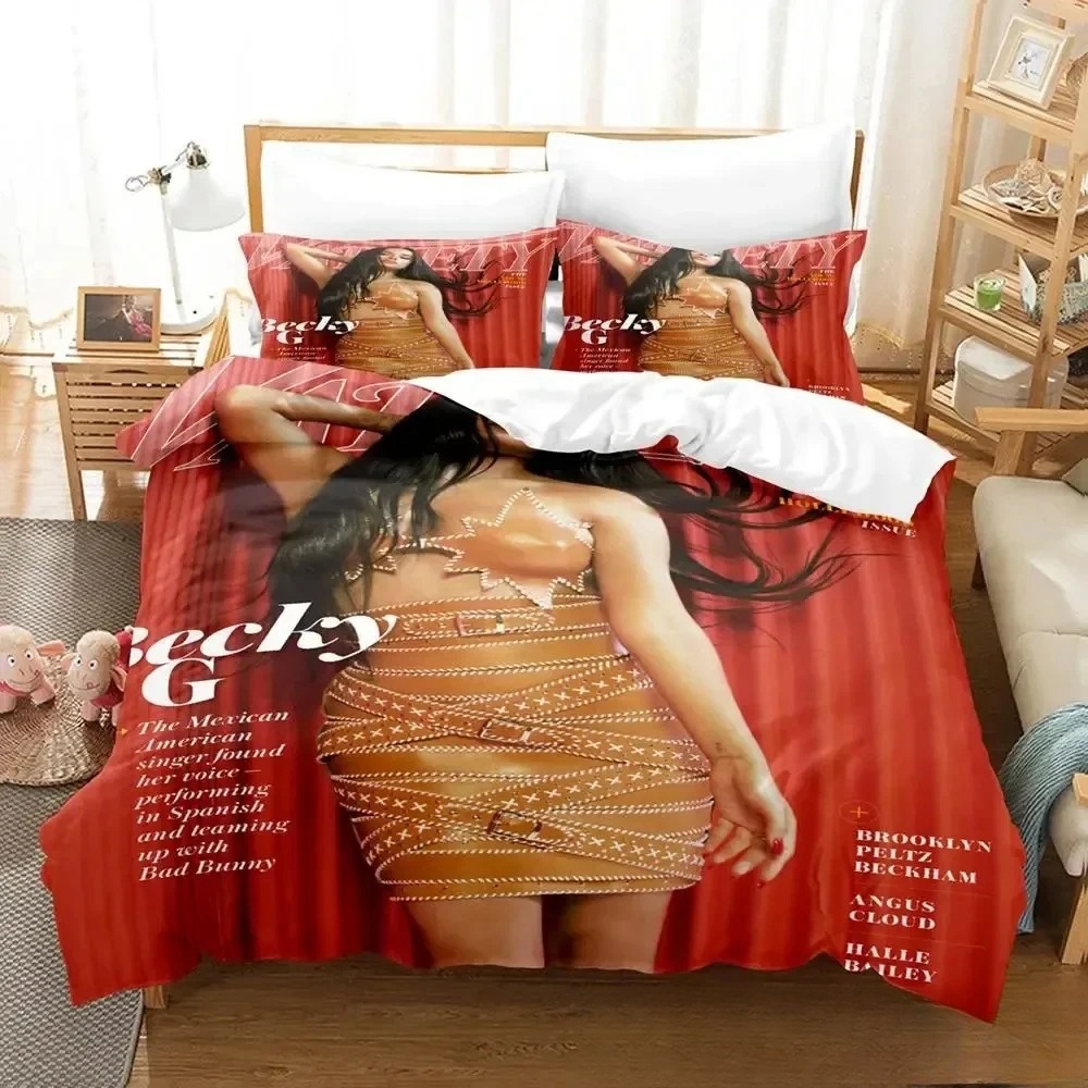 Fashion 3d Print Singer B-Beck - Home Textiles Bedding ulasan dan harga