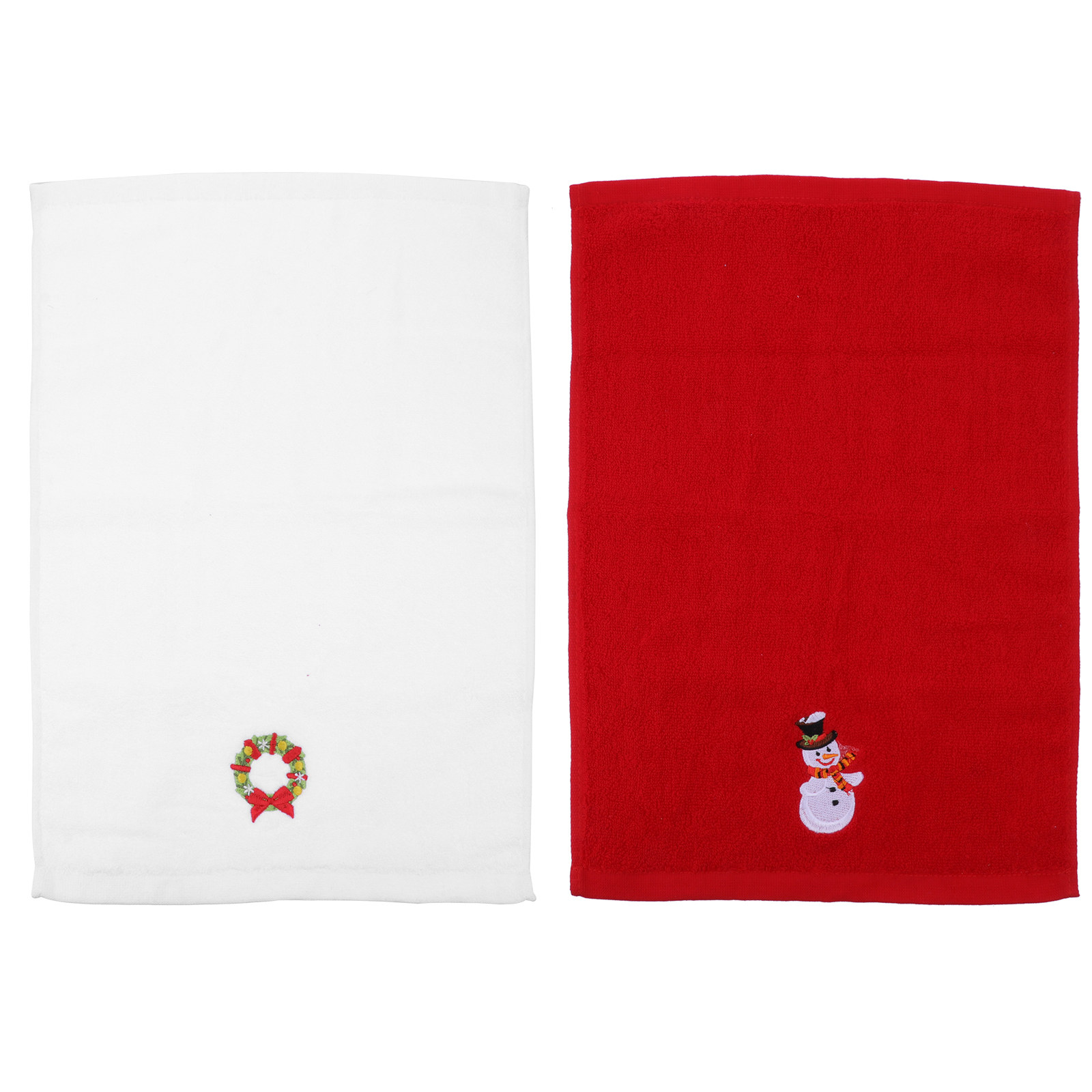 2Pcs Decorative Christmas Towe - Home Textiles In Pakistan ulasan dan harga
