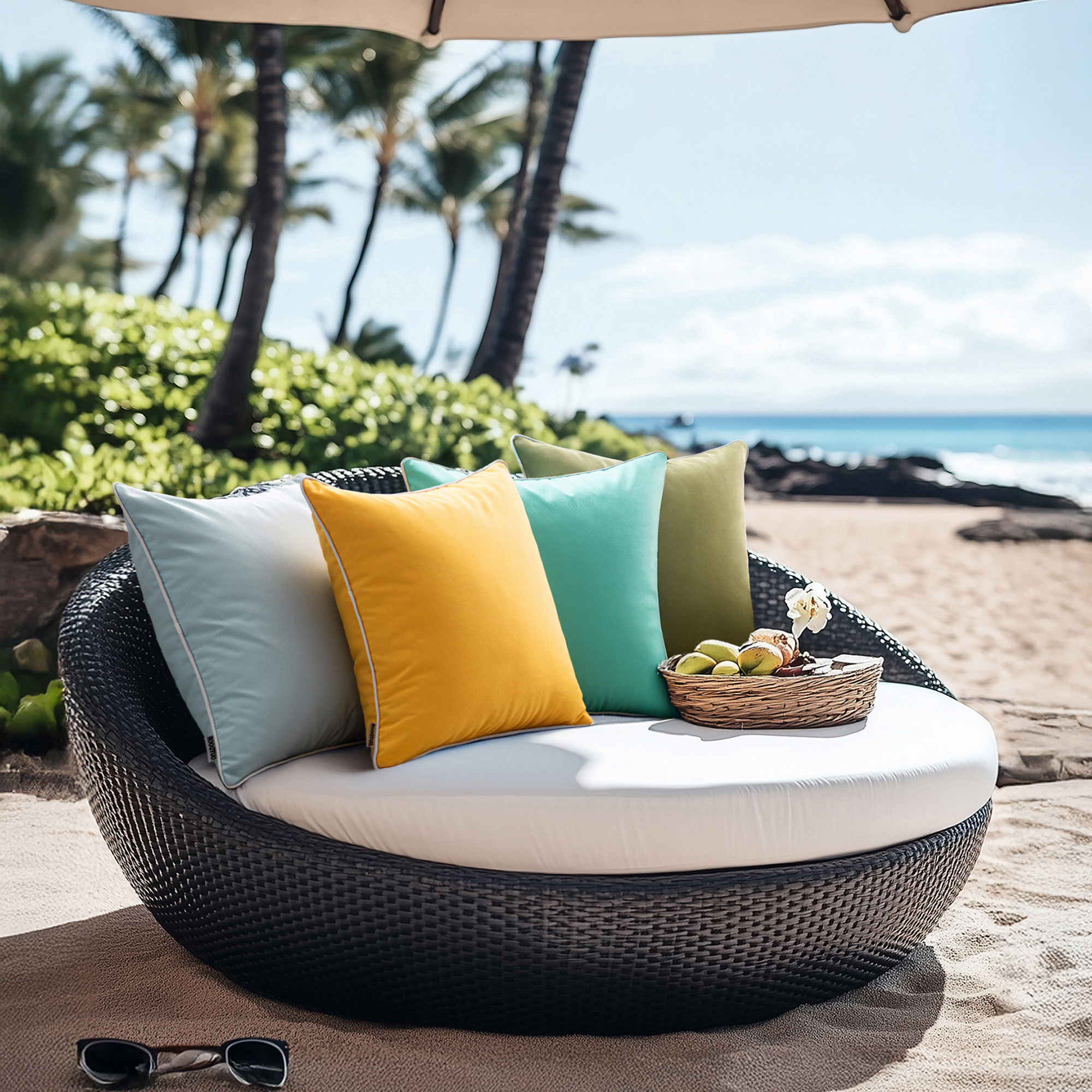 Set of 2 Outdoor Waterproof Pi - Pillow Insert 18X18 ulasan dan harga