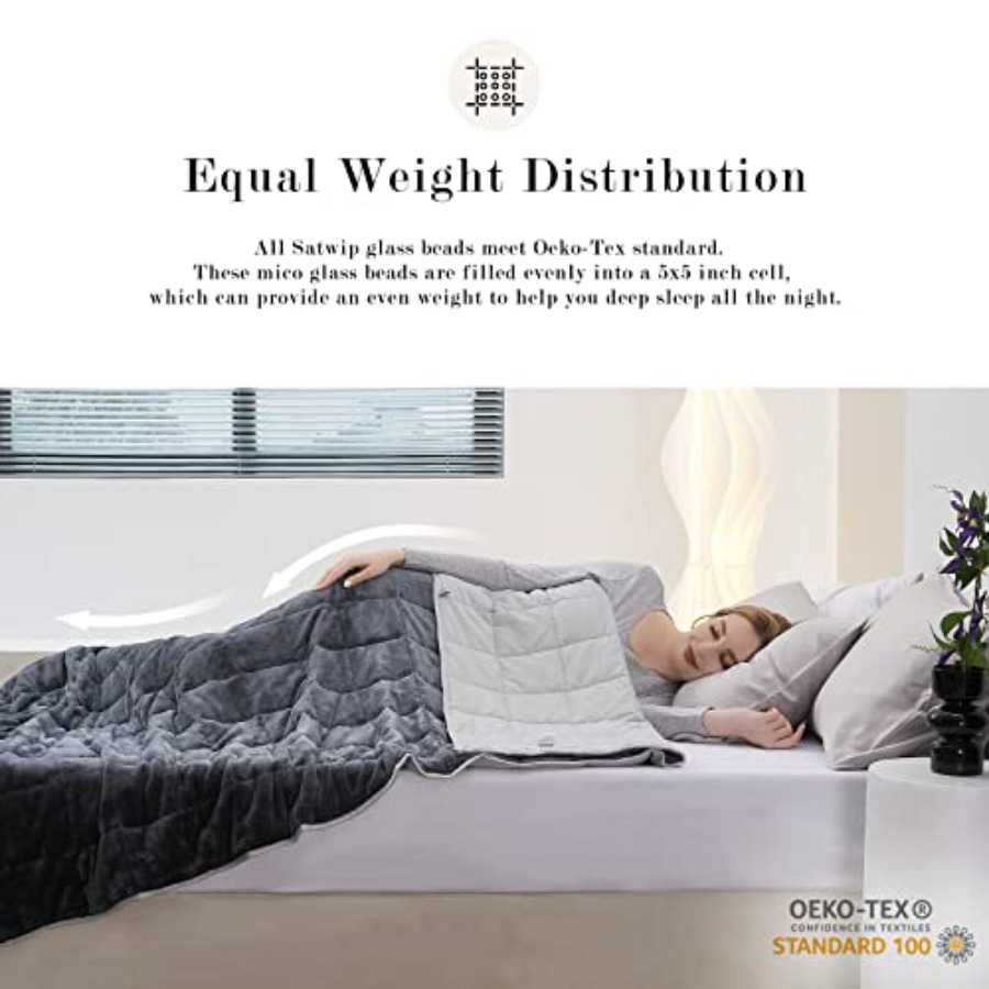 Weighted Blanket 20lbs Queen S - Weighted Blanket 15Lb ulasan dan harga
